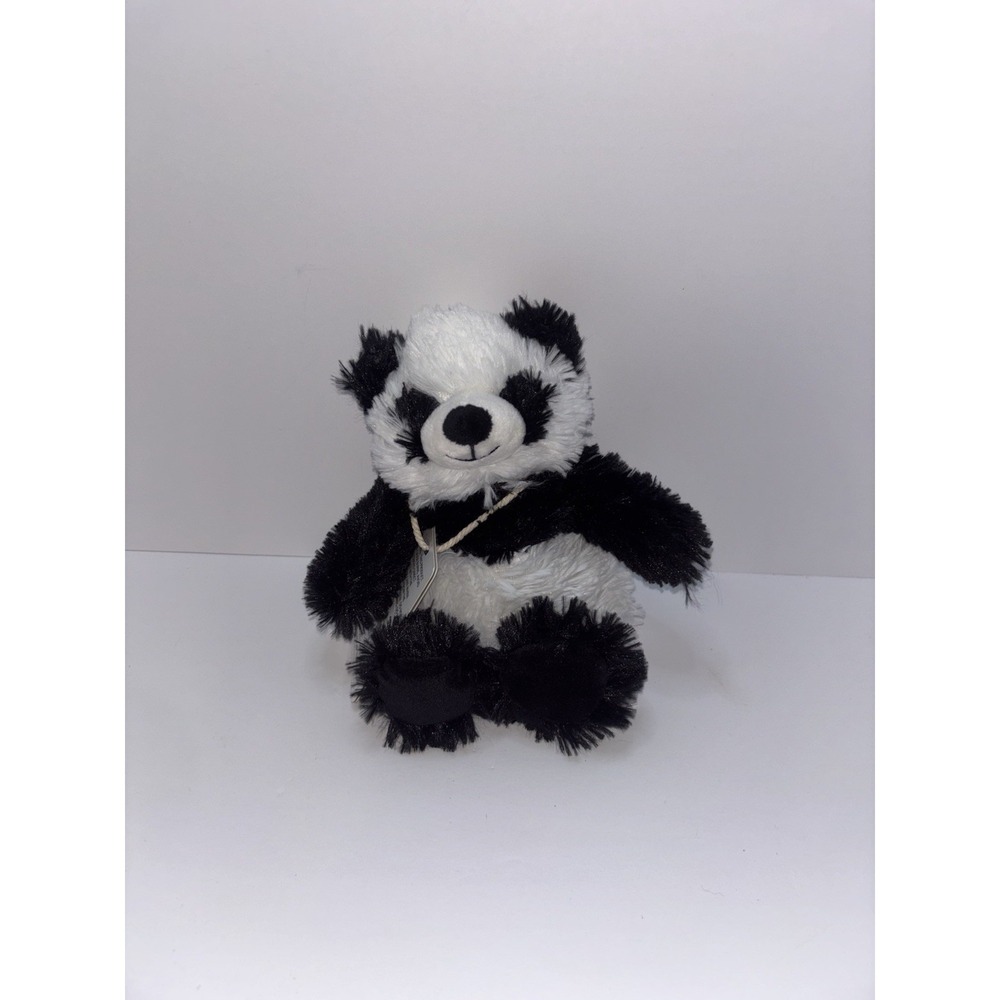 NEW Warmies Cozy Plush - Panda Junior Mini Therapy Microwavable Heatable Toy - Picture 2 of 2